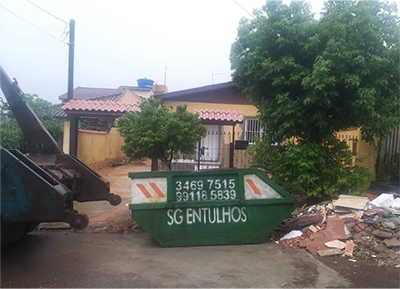 Aluguel caçamba entulho Cachoeirinha