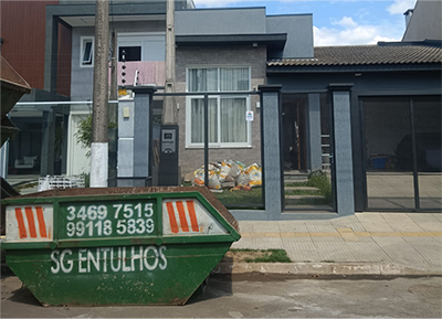 aluguel de caçamba para entulho em cachoeirinha e Gravataí